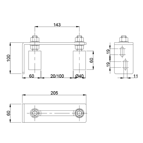 Guide supérieur réglable à visser_1