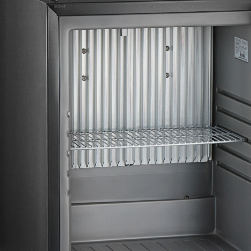 Réfrigérateur mini-bar noir avec porte vitrée | tefcold - TM33G-1_1