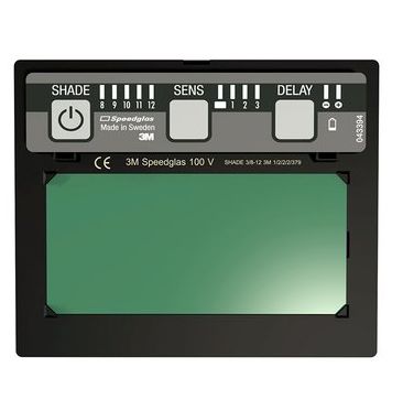 Speedglas™ 100 Trojan Warrior - Cagoule de soudure 3M avec teinte sombre variable 8 à 12 (100V) et filtre auto-obscurcissant_1