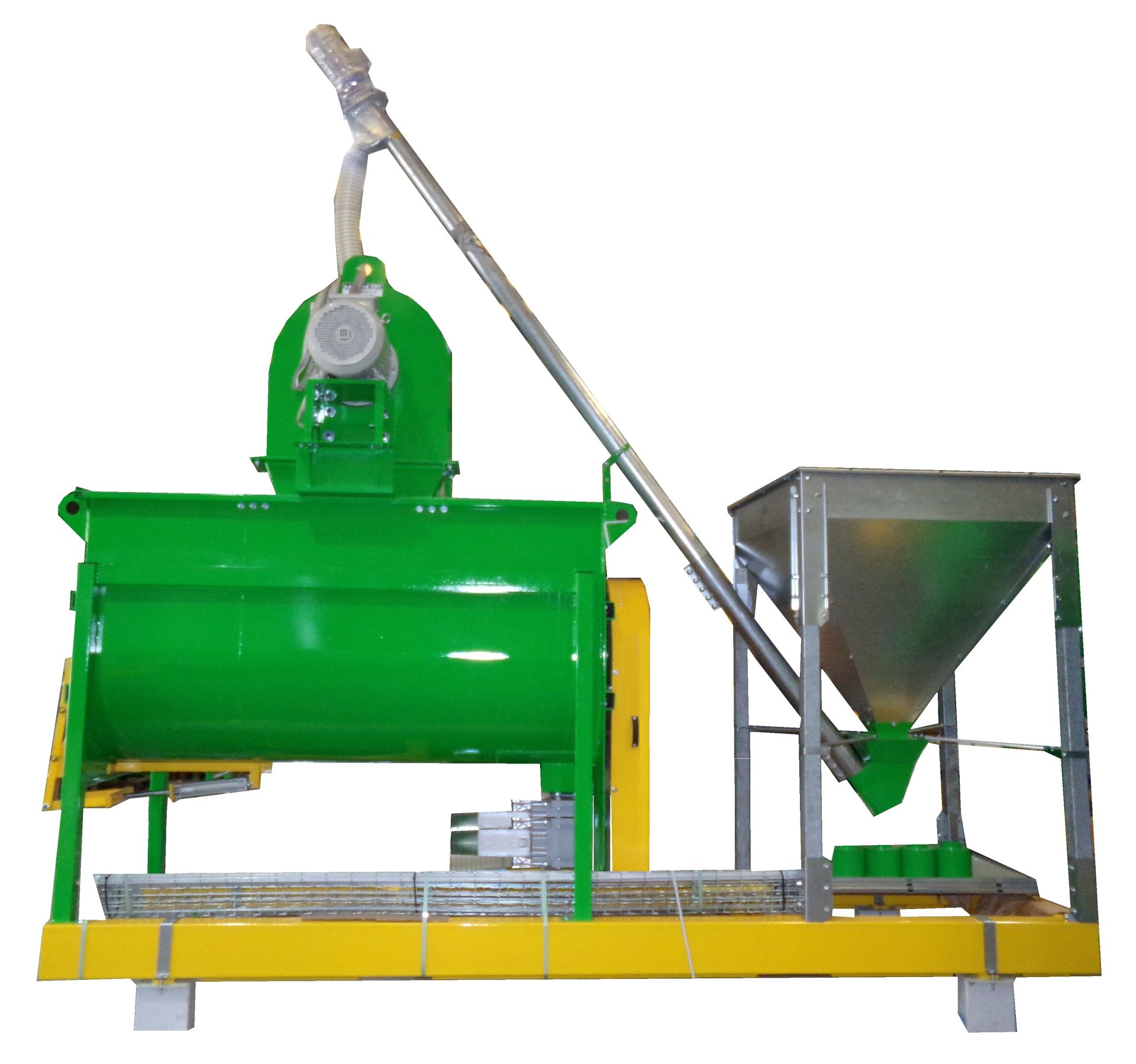 Broyeur mélangeur horizontal pour aliment du bétail de 500kg/h à 20t/h_1