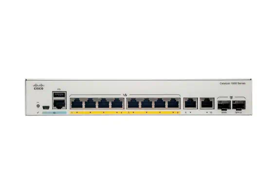 Cisco Catalyst C1000-8T-E-2G-L commutateur réseau Géré L2 Gigabit Ethernet (10/100/1000) Gris_1