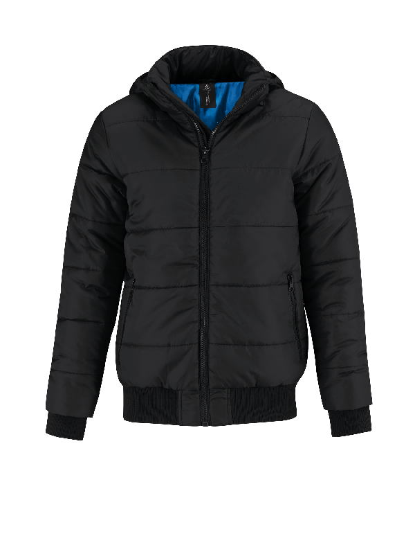 Doudoune Homme Superhood - Réf: CGJM940 - B&C - Capuche Détachable - Plusieurs Tailles et Couleurs_1