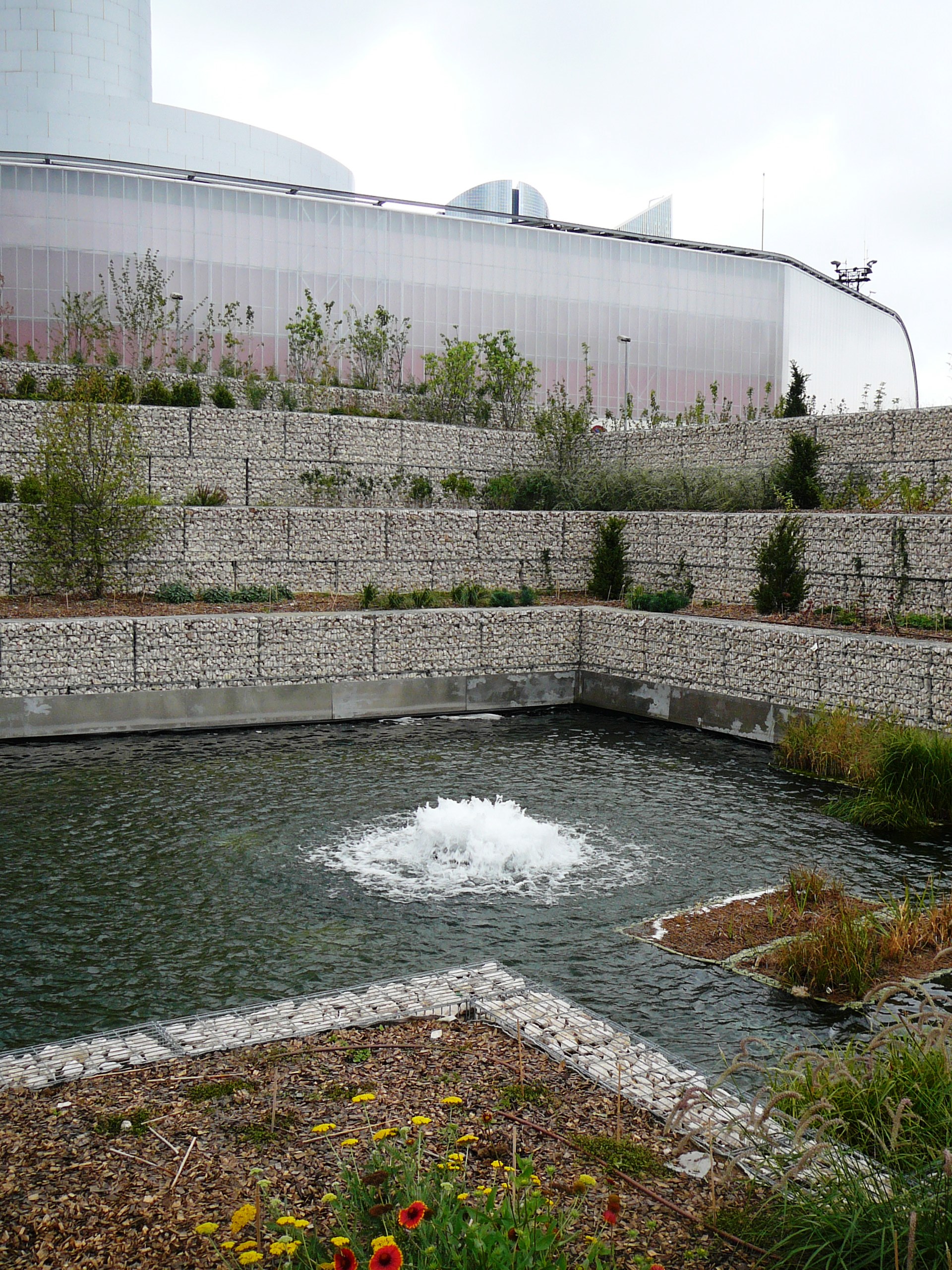 Gabion STONEBOX - Aménagement paysager - Structure robuste et remplissage en pierre granulométrie 80/150 mm_1