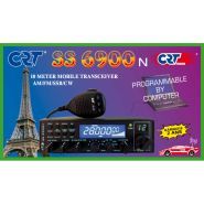 SS 6900 - Émetteur récepteur radio CRT - Modes AM/FM/USB/LSB/CW/PA - Puissance réglable jusqu'à 40W FM_1