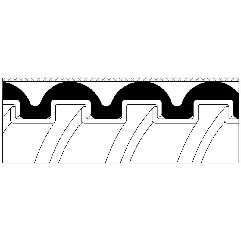 WP-S1P2SB - Flexible métallique Kaiflex en acier inoxydable avec gaine PVC et tressage en acier_1
