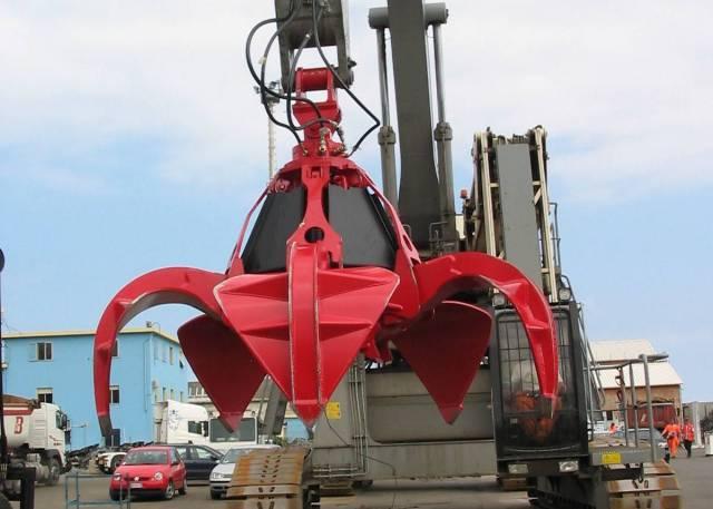 Grappin à ferraille Euromec - PA pour pelle de 18 à 100 tonnes_1