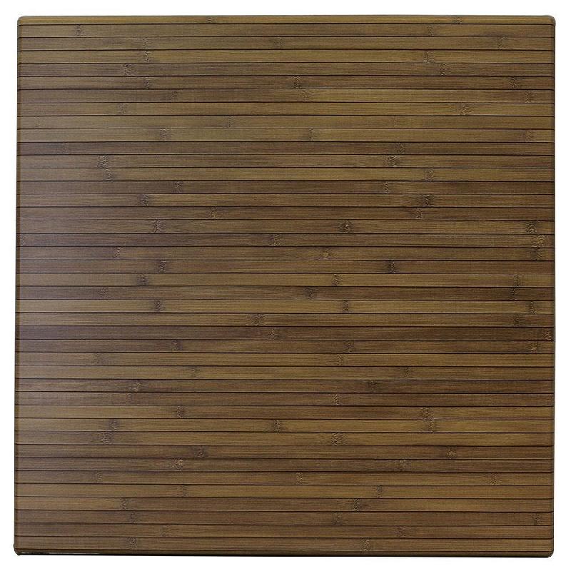 Plateau carré de table extérieur Werzalit 70x70cm décor Saigon_1