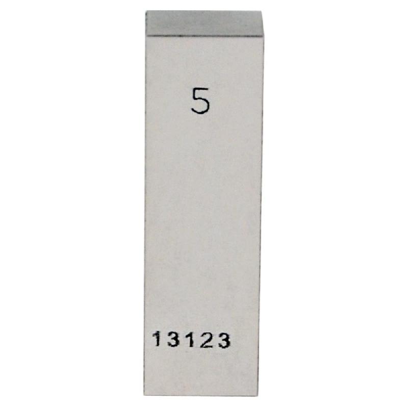 Cale étalon acier classe 1 à l'unité - 1 mm - Tolérance norme DIN 861_1