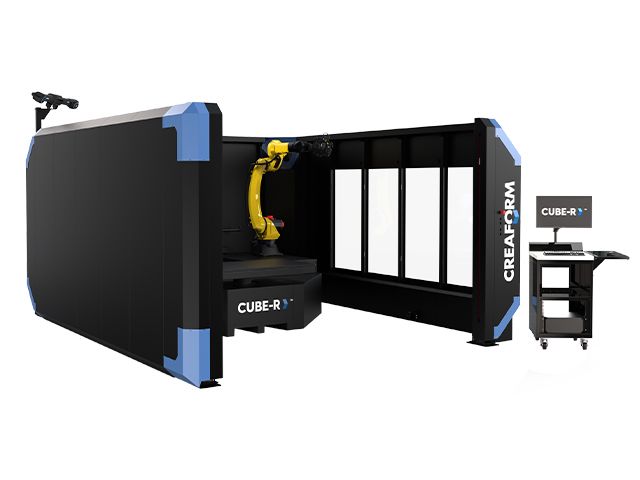 Machine de numérisation 3D automatisée équipé d'un scanner optique 3D: CUBE-R_1