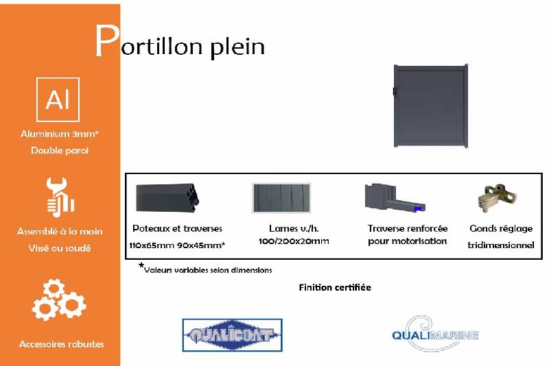 Portillon plein - 1750 / 1700_1