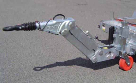 Remorque porte-engin ECIM - PEGD 15 TA 130 AF avec timon compensateur et châssis galvanisé_1