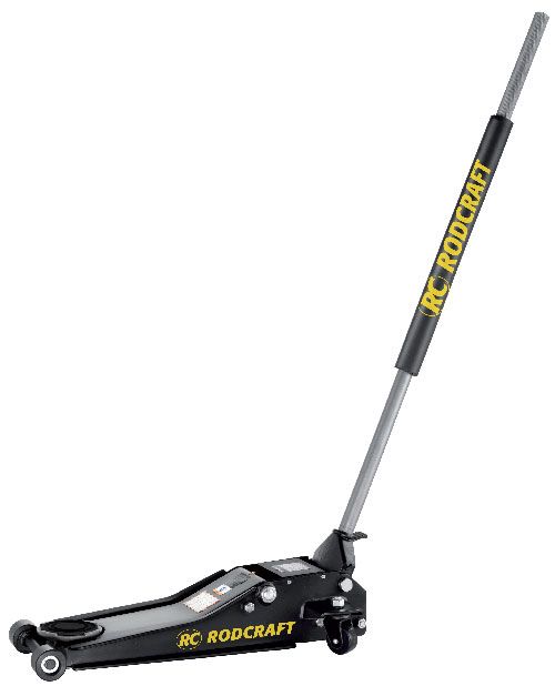 Cric hydraulique à pédale pour levage rapide de charges faibles