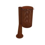 01073 - corbeille à papiers + cencrier flow moove - amop - 30 l_1