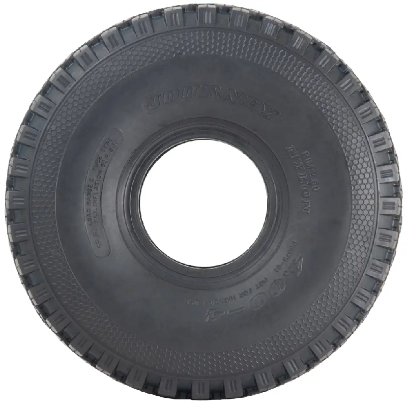 4.00x4 Journey 6-ply Block Tyre Tube Type 160kgs 60 PSI Airport Tug (Set of 4)_1