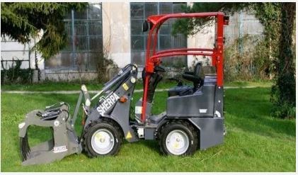 Chargeur Sherpa K20 équipé d'un moteur Kubota 3 cylindres de 16.1 kW