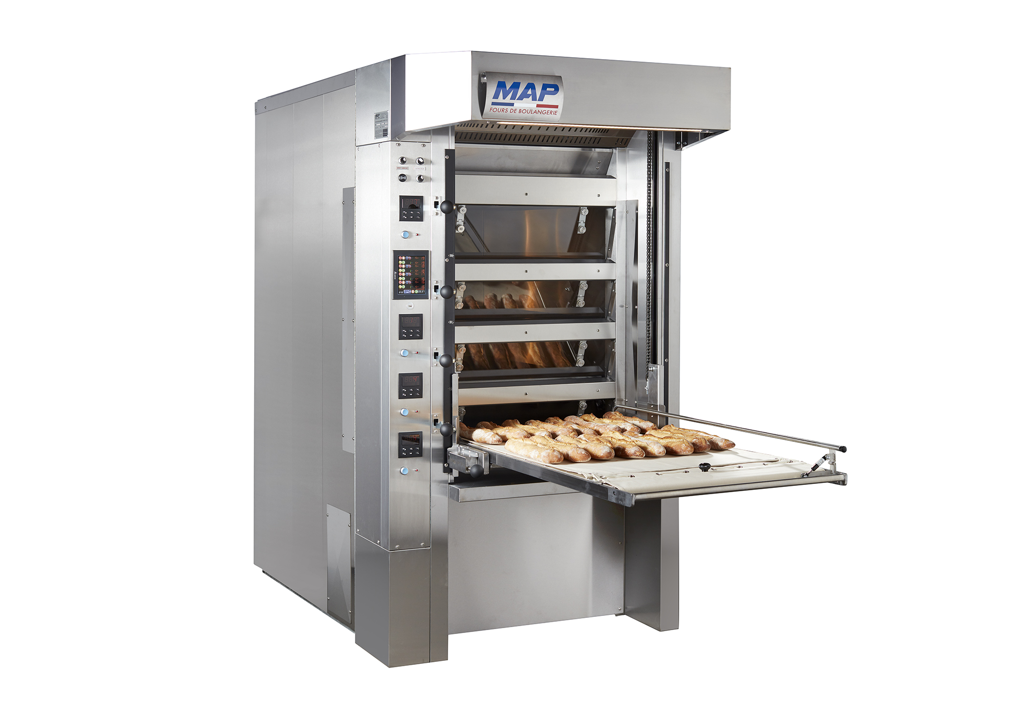 Fours à sole électrique à 3, 4 ou 5 étages indépendants avec régulateur de température_1