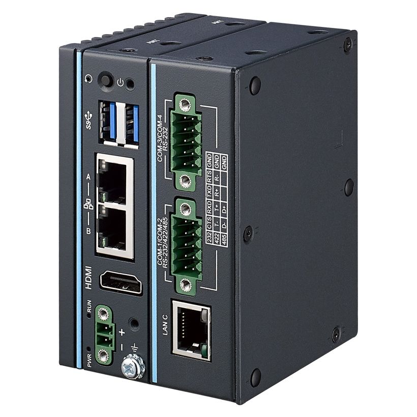 PC industriel compact Advantech UNO-127 avec processeur Intel® Atom® x6413E, 64 Go eMMC, 4 Go ou 8 Go de RAM DDR4, 2 x LAN, 2 x USB , et 1 x HDMI_1