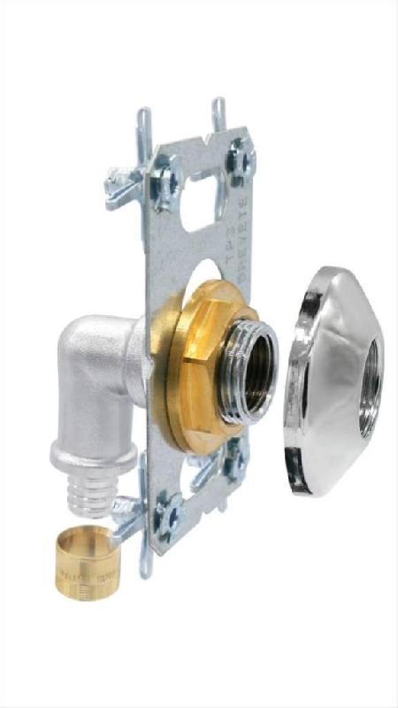 Platine Easy Fix 15x21 - Raccordement machine à laver avec système anti-arrachement et installation PER visitable_1