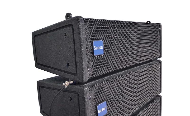 Système Line Array amplifié forte puissance - JS-LINEA avec enceintes compactes passives et subwoofer intégré_1