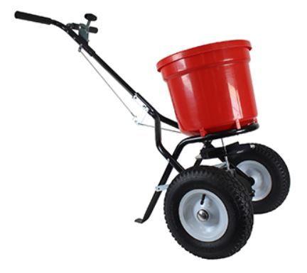 Épandeur centrifuge à engrais - 50 L, débit réglable, cuve en polypropylène - Réf. 713202_1