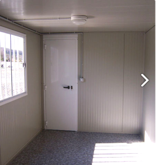 Bungalow de chantier / modulaire / bureau /  parois en panneau sandwich / isolé_1