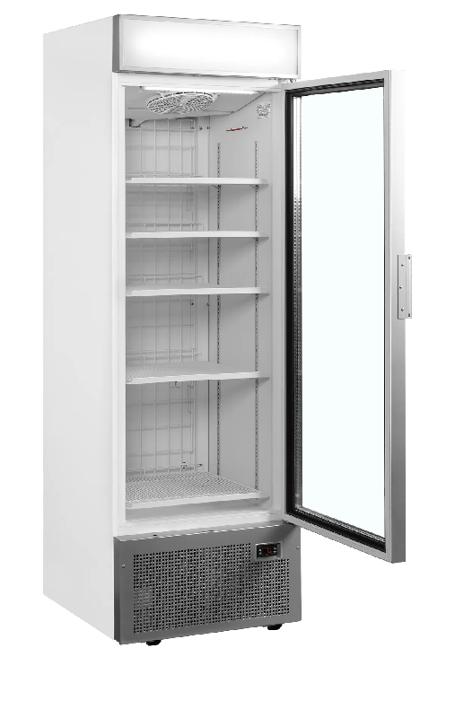 Congélateur vertical vitré UFSC1450GCP NF Silver (544 / 440L) Blanc TEFCOLD_1