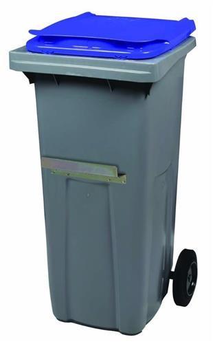 Conteneur Korok 2 roues 120L - Plusieurs coloris - Barre de manipulation_1