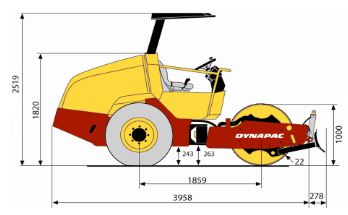 Rouleaux monocylindres Dynapac CA602PD - Poids max 19 000 kg - Moteur Cummins QSB6.7 T3 - Compactage haute performance_1