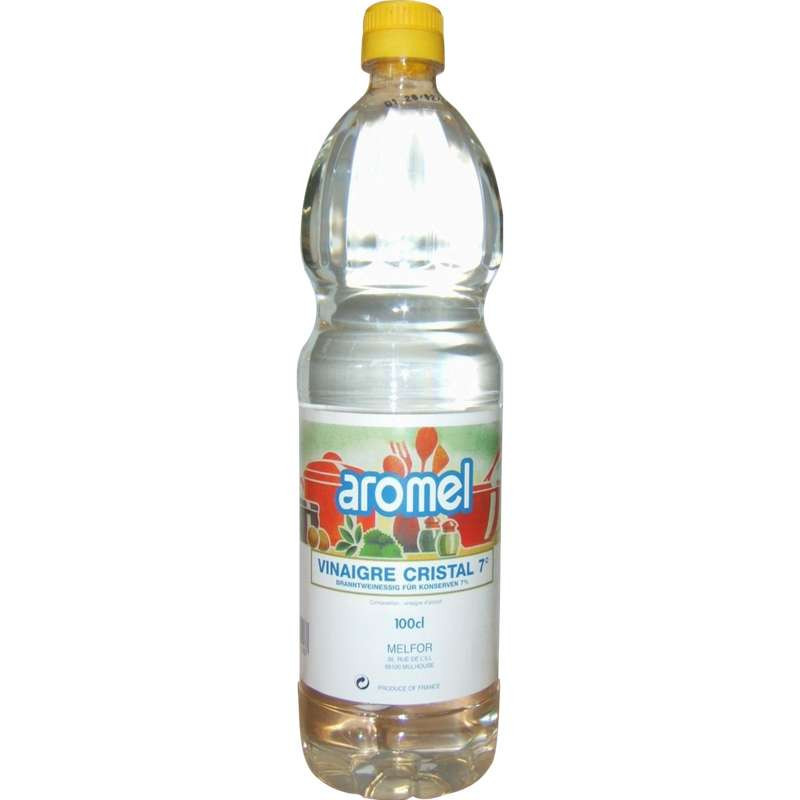 Vinaigre blanc cristal 7°multi-usages aromel melfor flacon de 1l_1