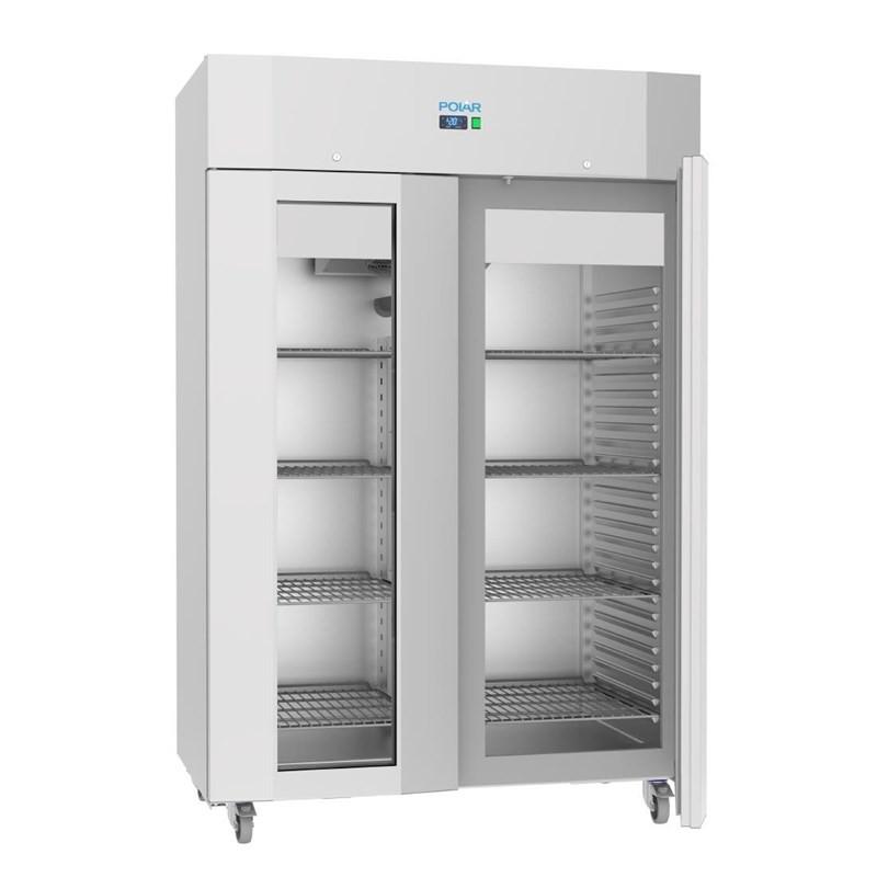Vitrine réfrigérée positive double porte économe en énergie Série U UA042 Polar_1