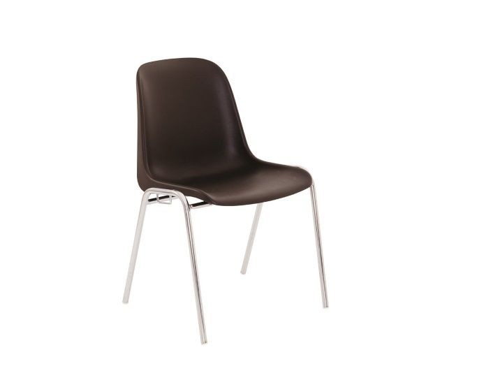 Chaise empilable avec dossier ergonomique pour espaces polyvalents_1