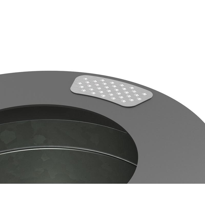 Corbeille Olbia - 80 ou 120 litres avec ou sans seau - Ref : 208104.Gpro_1