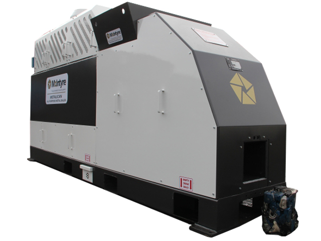 Presse boites & canettes alu/acier McINTYRE - Jusqu'à 1200 kg/h -METALLICAN-M40_1