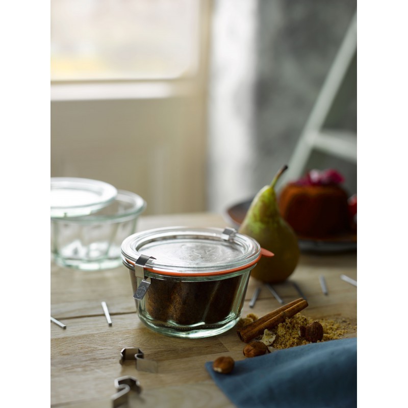 Bocaux en verre WECK kougelhopf - 280 ml - Ø 100 mm - Bocal nu - Réf WN000084_1