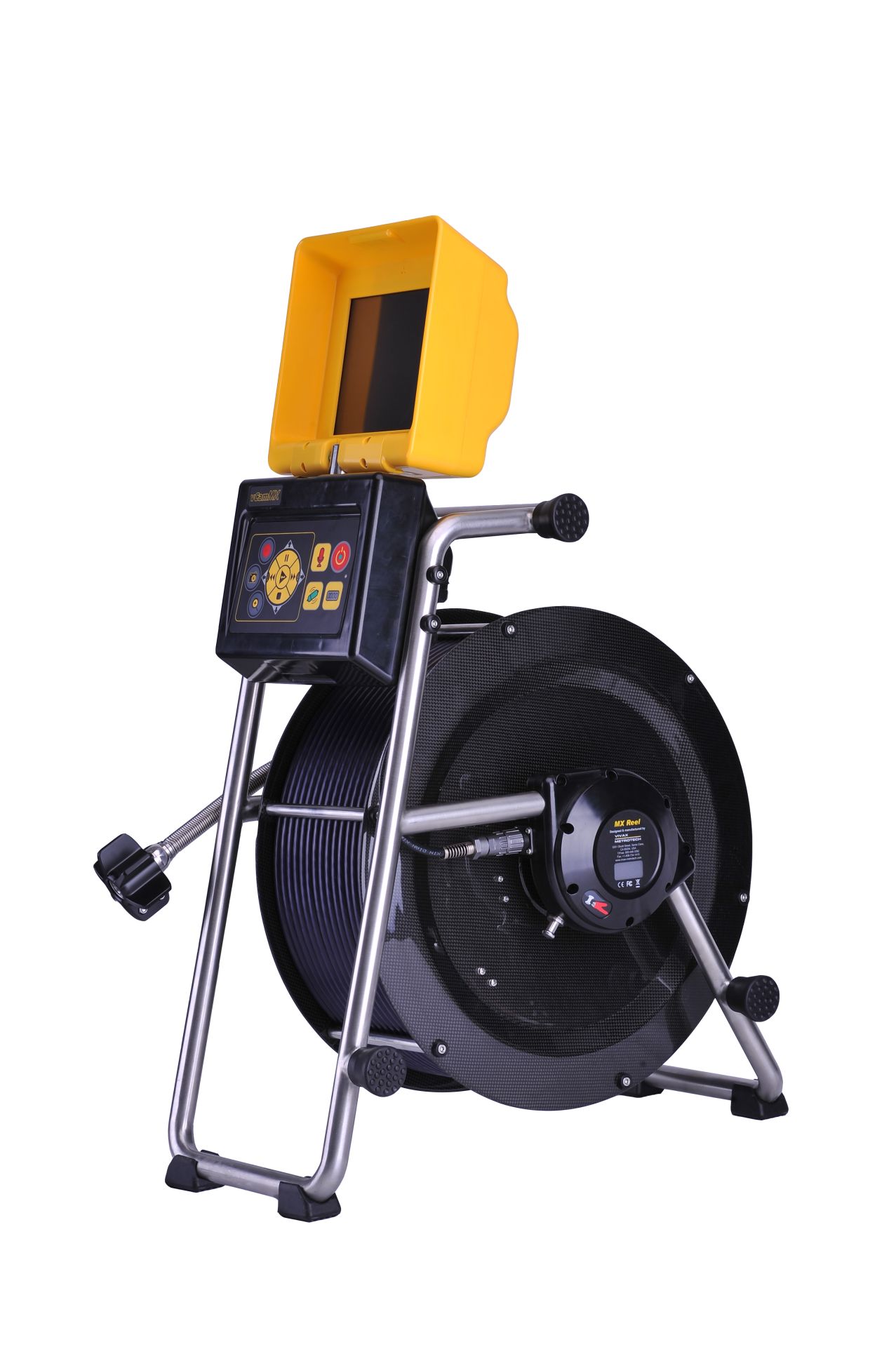 Caméra de canalisation inox - sonde intégrée - image horizontale permanente - vCamMX 26_0