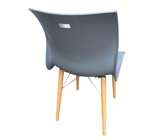 Chaise d'accueil Nami d'occasion - Teknion - Pieds en bois et structure métallique_1