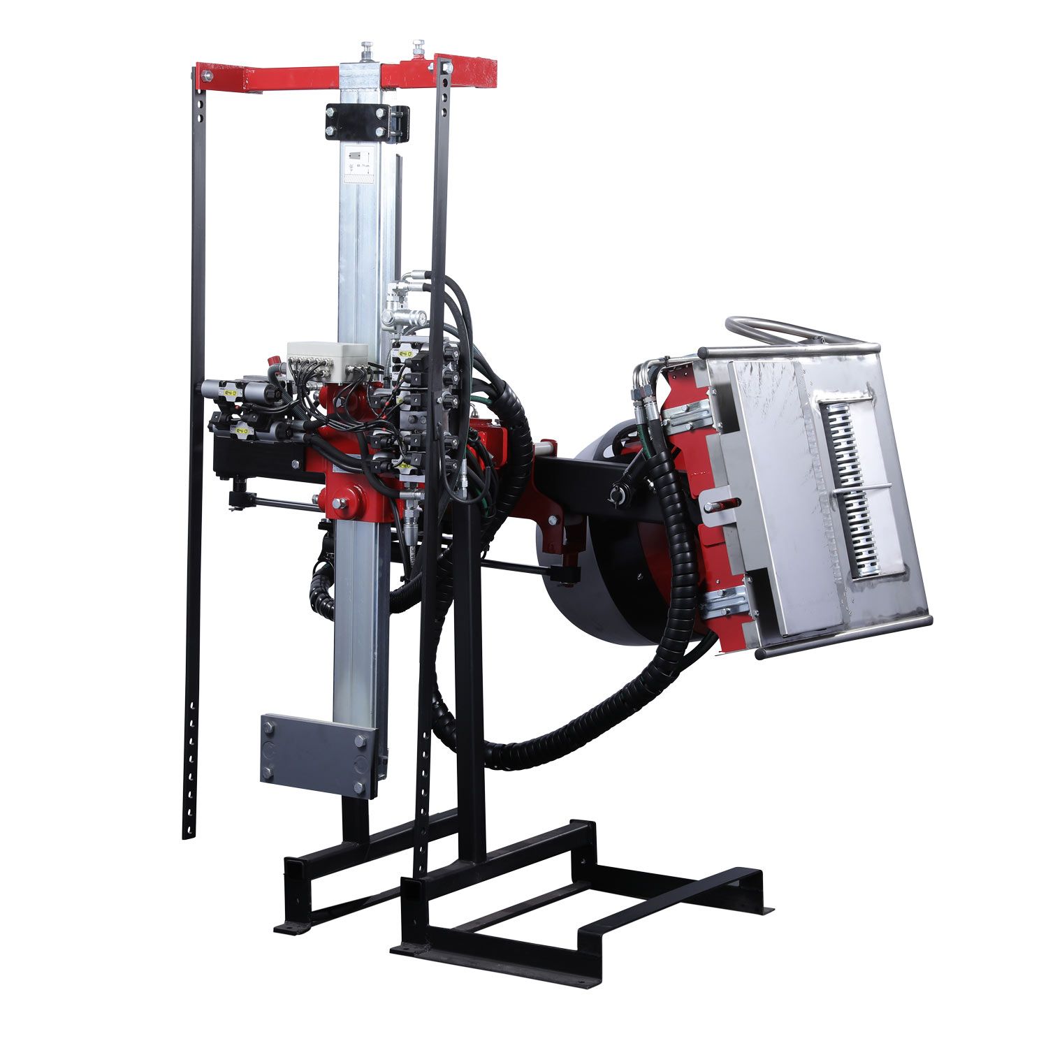 Effeuilleuse réversible pour vignoble à espalier - ID-REV - David Industries - tête inox 45 cm, frange de travail_1