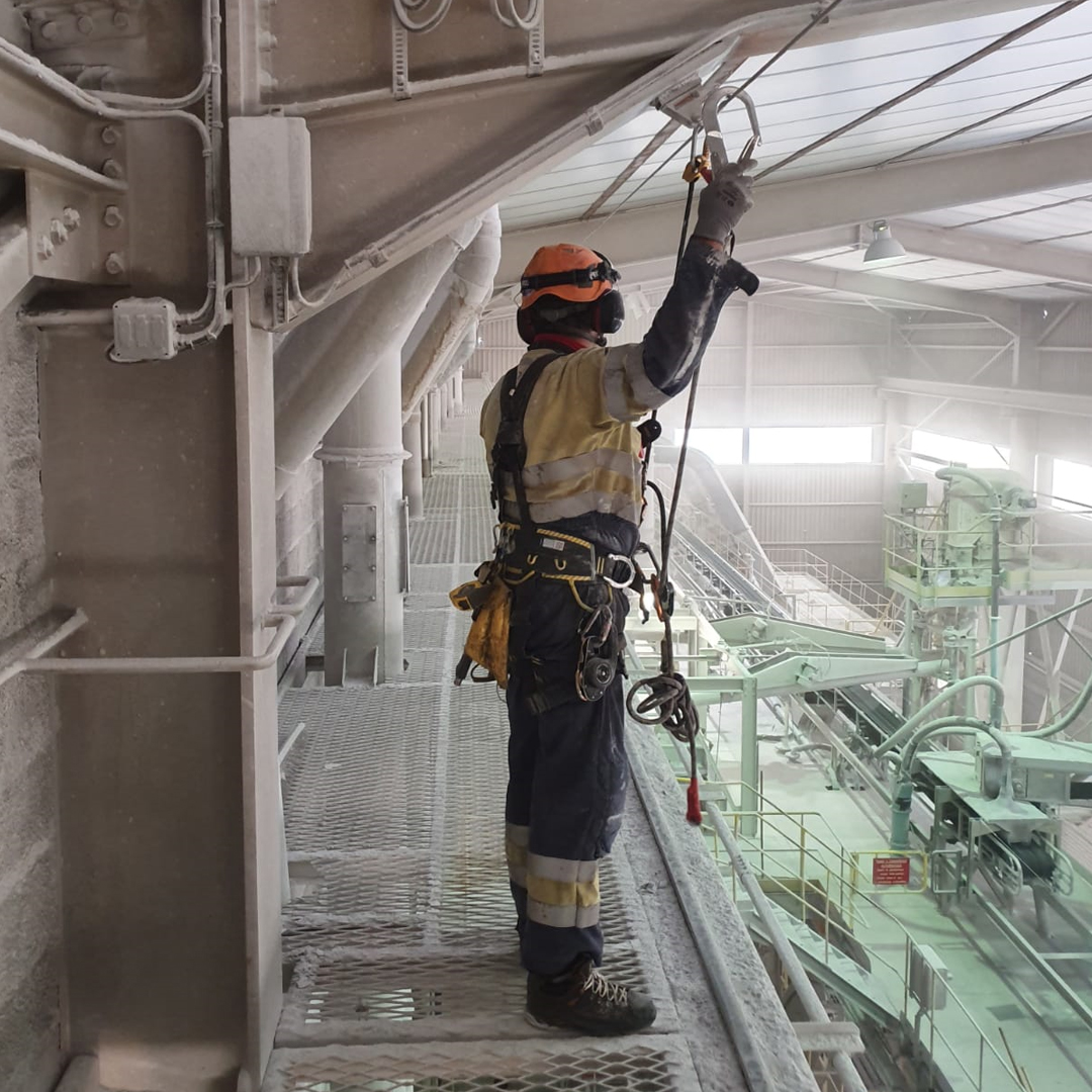 Ligne de vie horizontale over-head - SecurLine_1