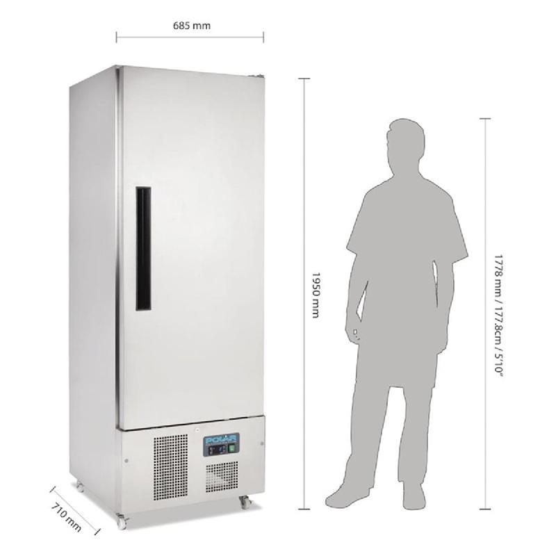 Armoire réfrigérée positive Slimline - 313 L | Polar - G590_1