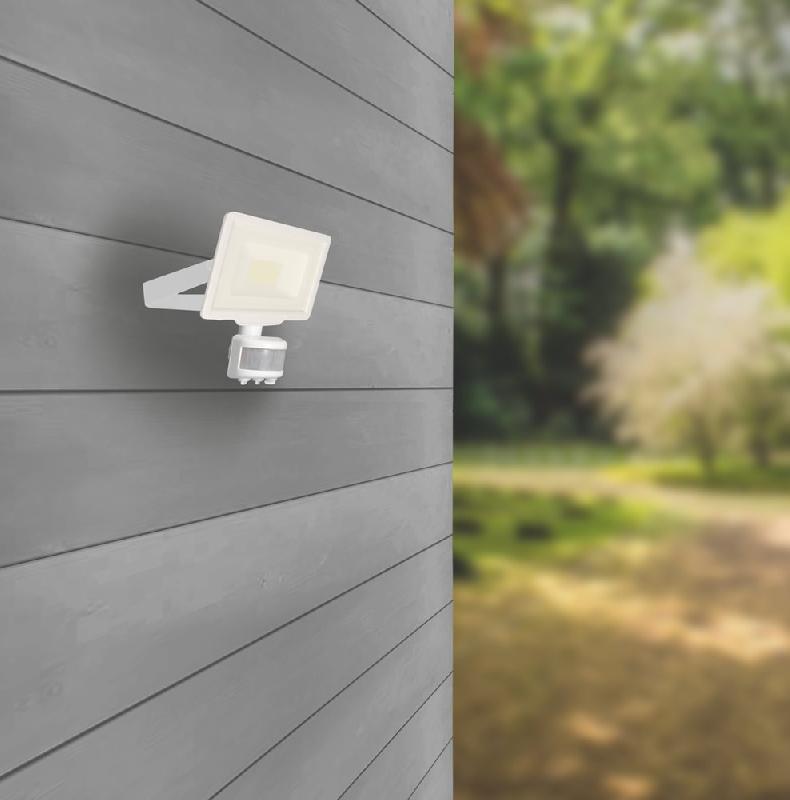 Projecteur mural Kreon 10W 850lm - détecteur de mouvement - IP44 - verre trempé - blanc neutre 4000K_1