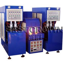 Souffleuse de bouteilles PET - Best Crown - Machine semi-automatique avec contrôle de simulation et chauffage rotatif_1