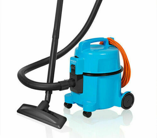 Aspirateur hitachi cv400 sans sac couleur bleu fluo_1