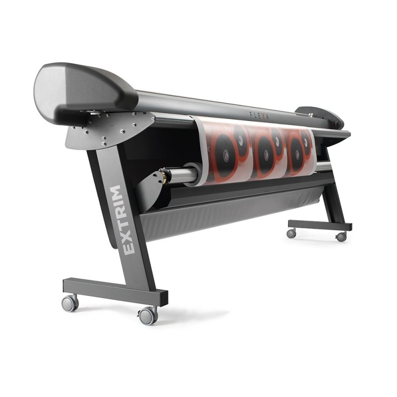 Coupeuse électrique à pédale FLEXA EXTRIM 360 - Largeur de coupe 3 640 mm - Lame rotative auto-affûtante_1