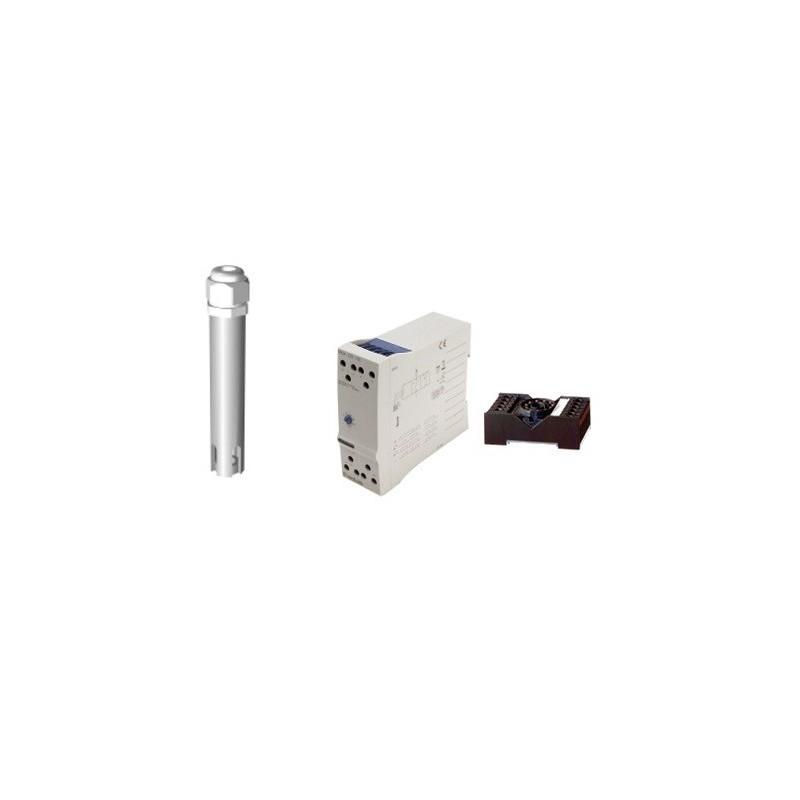 Ditns - détecteur de niveau à électrode conductive avec relais rail DIN - type PNSA et PNGA - pour liquides conducteurs_1