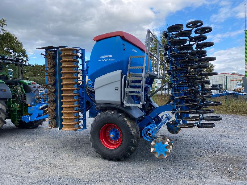 Lemken Solitair 25/450 KUA + Zirkon 12/450 KUA - Combiné de semis haute performance - Largeur 4,50m - Écartement 15cm - 2020_1