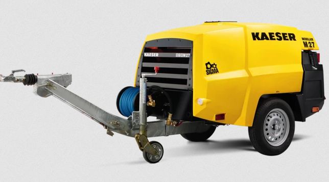 Compresseur mobile de chantier MOBILAIR - Compact, robuste, débit jusqu'à 2,9 m³/min et pression jusqu'à 14 bar_1