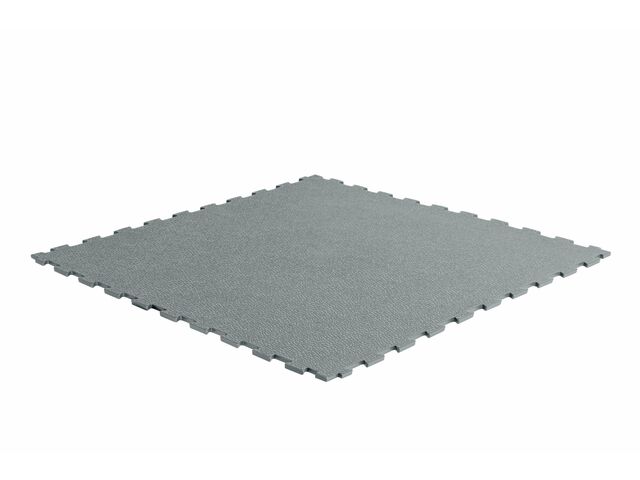 Dalle PVC gris acier TLM Traficfloor - 5mm et 7mm - Adaptée aux entrepôts, ateliers et magasins_1