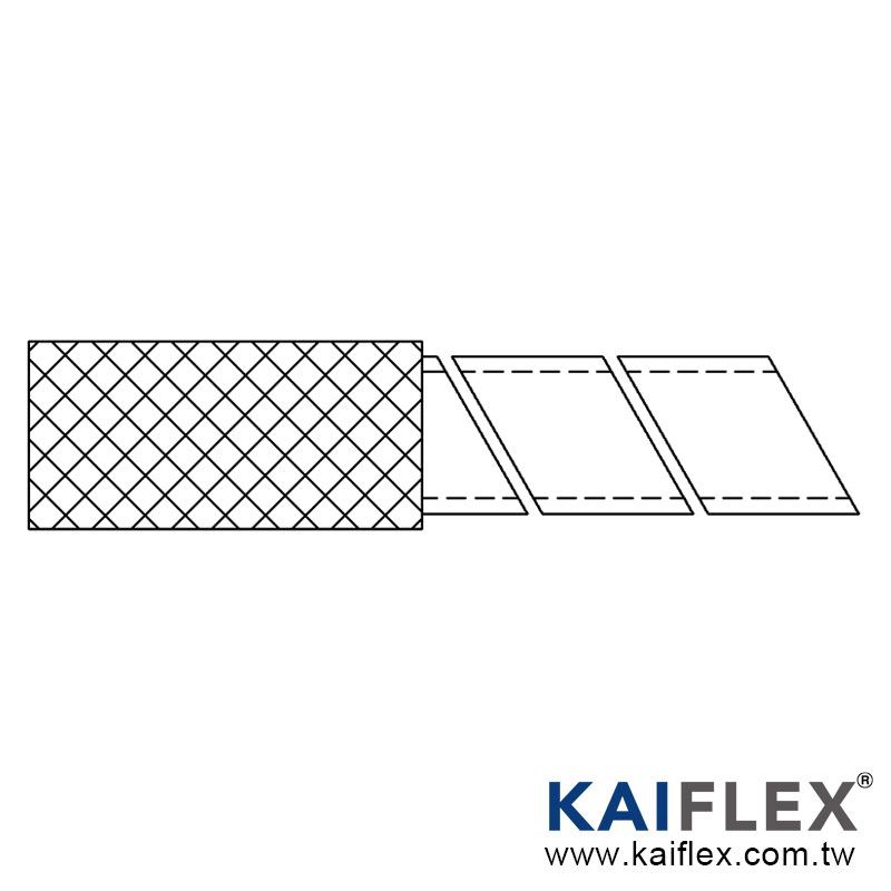 MC1-J-TB - Flexible métallique en acier inoxydable avec tressage en cuivre étamé - Kaiflex_1