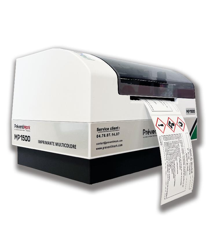 Mp1500 / imprimante signalétique d'étiquettes adhésives multicolore_1