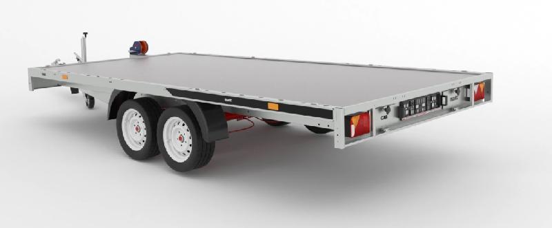 Remorque porte voiture-plateau - 4,00 X 2,00 M - 3500 KG - MARTZ GT PLATEAU 400S_1